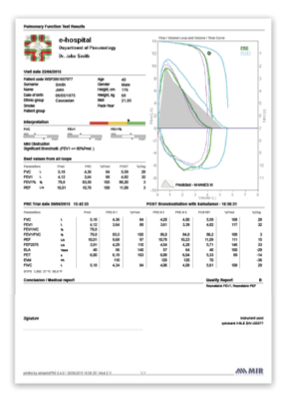Spirobank II Advance, Spirometer - Medical equipment / Equipo medico - Mediventa USA
