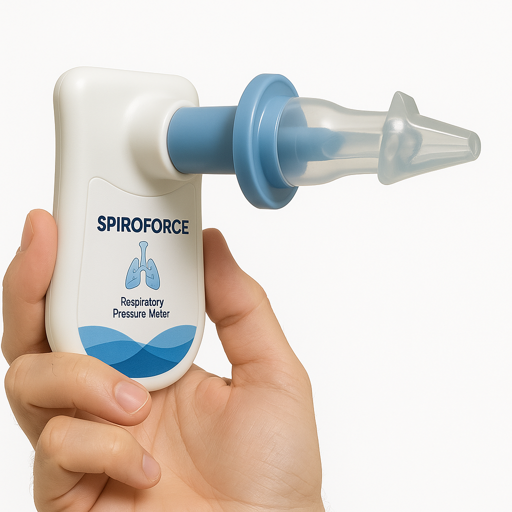 Spiroforce - Medidor digital de presión respiratoria PImax / PEmax